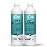 bio-chem Urinstein-Löser Gel Sparpack 2x 1000 ml Konzentrat inkl. Schrägdüse, Urinstein-Entferner extra stark, Kalk-Entferner/Kalk-Löser, WC-Reiniger, Abfluss-Reinig