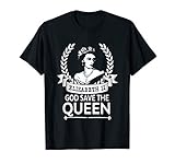 Elizabeth II God Save The Queen Fans UK Britain Monarch T-S