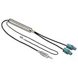 Hama Antennen-Adapter VW/Seat/Skoda Phantom 2xFakra/Z-Buchse auf DIN-Steck