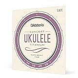 D'Addario EJ87C Saitensatz Titanium Ukulele C