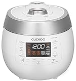 CUCKOO CRP-RT1008F Digitaler Dampfdruck Reiskocher | TWIN PRESSURE | 1150 Watt 1,8 Liter 10 T