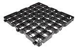 5m² Land-Grid 40LG Rasengitter Paddockplatten 50x50x4 cm Paddockplatte Rasengitterp