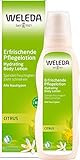 WELEDA Citrus Erfrischende Feuchtigkeitslotion, Naturkosmetik Bodylotion zur intensiven Pflege von trockener Haut, kühlt und beruhigt mit Aloe Vera und Kokosöl (1 x 200 ml)