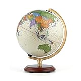 Globen Schülerglobus Beleuchtete Weltkugel Mit Holzständer Antike Geographische Lichtkugel Globus Führte Weltkugel Licht Für Schreibtisch,Büro Globus Bildung Schreibtischdekoration ( Color : Globe )