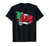 Roller Scooter Mopedfahrer Moped Vintage Love Retro Italien T-S