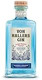 VON HALLERS GIN - Spirit of the Year 2020, Doppel-Gold & Pokal Gewinner 2020 (World Spirits Awards) - frisch, leicht & feine Zitrusnote mit Botanicals aus Deutschland (1 x 0,5 l)