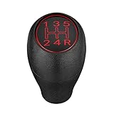 Schaltknäufe Pour 504 505 309 205 GTI CTI Pommeau De Levier De Vitesse Manuel 5 Vitesses Levier Manette De Vitesse Poignée Bâton En Plastique Accessoires De Voiture (Color : Red)