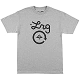 LRG Herren Mens Cycle Logo Graphic As18 XL T-Shirt, Athletic Heather, X-Groß