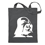 Kiwistar Darth Vader Tragetasche Baumwolltasche Stoffbeutel Umhängetasche Langer Henk