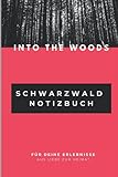 Schwarzwald Notizbuch: Dein persönliches Notizbuch mit viel Platz für Deine Notizen: Liniertes Notizbuch für alle die Kuckucksuhr, Bollenhut und Kirschtorte lieben. Perfektes Geschenk