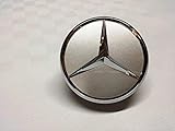 1x Original Mercedes Benz Radzierdeckel Kappe Deckel Nabendeckel Radnabenabdeckung Wheel Cap Radnabendeckel Zierdeckel silber / chrom Stern B66470202 / A2204000125 E-Klasse C-Klasse CL CLS SLK ML GLK A-Klasse B-Klasse W204 W212 W210 W221 W220 C209 W207 W246 Durchmesser: 75