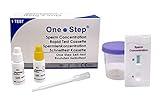 One+Step Fruchtbarkeitstest für Männer - Spermatest Spermien Test für Männer Sperma Test - Misst die Konzentration von Sp