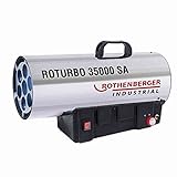 Rothenberger Industrial 1500000364 Gasheizgebläse ROTURBO 35000SA, silb