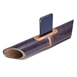 Bonizetti Bambus Lautsprecher Handy Musikbox ohne Motiv - Handylautsprecher, Smartphone-Lautsprecher, Naturmaterialien, Handy-Verstärk
