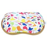 Yuecoom Laptop-Bett-Tablett-Tisch, mit Kissen-Bett-Kissen Multifunktions-Mini tragbarer Laptop-Tischständer für den Heimgebrauch(Regenbogenbar)