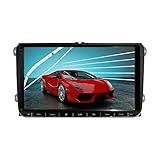Freeauto Kompatibel mit VW Golf Polo Passat Jetta 9 Zoll Android 11 Autoradio Videoempfänger Radio GPS Navi EOS Kamera Kapazitiver Bildschirm/WiF