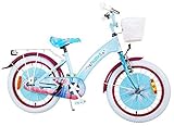 Kinderfahrrad Disney Frozen II - Die Eiskönigin 2 18 Zoll | Rücktrittbremse Korb Gepäckträg