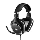 Logitech G332 Special Edition kabelgebundenes Gaming-Headset, 50mm Treiber, Kunstleder-Ohrmuscheln, 3.5mm Klinke, 6mm Mikrofon mit Flip-Stummschalter, PC/Mac/Xbox One/PS4/Nintendo Switch, Schw