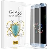 wsky Panzerglas Schutzfolie für Samsung Galaxy S7 Edge, 9H Härte Glas Anti-Kratzen Panzerglasfolie, Anti-Öl/Anti-Fingerabdruck/Anti-Bläschen Displayschutzfolie [2 Stück]