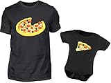 Vater Baby Partnerlook Set T-Shirt Und Babybody Strampler Für Den Sohn Oder T