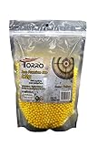 Torro 1229901513 - 5000 Schuss 6mm Munition BB's Softair; Panzer Farbe Gelb