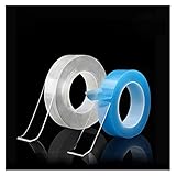 Ersanc Klebstoffe Sealer Band Super Starkes doppelseitiges Band Wiederverwendbar Zwei Gesichts-reinigungsfähiger Nano-Acrylkleber-Gadget-Aufkleber 3 M a +.Möbel-Home-Reparaturb
