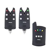 Hirisi Tackle Kabelloses Angeln Alarm Set 1+2 Zoll Schutzhülle für Karpfenangeln B1236 (B1235S)