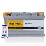 CONTINENTAL 2800012024280 Starterbatterie LB4 12V 85Ah 760A + 1x 10g LIQUI MOLY Batterie-Pol-F