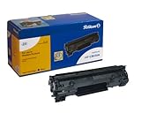 Pelikan Toner ersetzt HP CB436A (passend für Drucker HP LJ M1120/ -MFP, -N M FP, P 1505/ -N, P1506, M 1522N MFP/ -NF MFP)