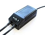 C64 FDD Dual PSU OLED Digital Black EU - Ersatz-Netzteil Commodore 64 + FDD 1541-II, EU-Steck