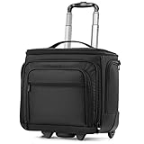 Kabinenkoffer, Erweiterbares Laptoptrolley, Pilotenkoffer Mit Rollen Gepäckkoffer - Leichte Business-Laptop-Rolltasche Von T