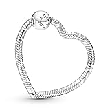 Pandora Herz Charm-Halter in Sterling Silber aus der Pandora Moments C