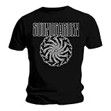 Soundgarden Offizielles T-Shirt Black Hole Sun 'Black Blade Motor Finger Gr. XXL, Schw