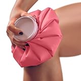 Von Ärzten entwickelte Kühl- und Kühlpack/Eisbeutel [einzeln] – wiederverwendbar und wasserdicht mit auslaufsicheren Kappen und langlebigen, auslaufsicheren Materialien (Rosa, 28 cm)