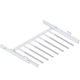 Element System Hosenhalter 611 x 400 mm weiß mit Auszug zur Hosen Aufbaubewahrung für das EASY Regalsystem 11207-00000