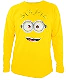 MINIONS Longsleeve Bobs lachendes Gesicht (M)