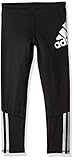 adidas Girls' Little Performance Tight Legging, Active Black, 6X