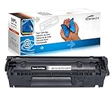 1x Toner ersetzt HP Laserjet Q2612a 12A M1005MFP M1319F MFP 1010 1012 1015 1018 1020 1022 3015 3020 3030 3050 3052 3055 Canon LBP2900 LBP2900i - Black 2.000 S