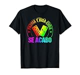 Patria Y Vida Cuba Cuban Flag Freedom Se Acabo Cubano T-S