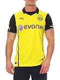 PUMA Herren Trikot BVB Home Int'l Shirt Replica mit Sponsor Logo, blazing yellow-black, M, 743552 01