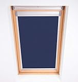 Bloc Skylight Rollo Für Velux Dachfenster Blockout, Marineblau, 102