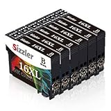 Sizzler 16XL Druckerpatronen Ersatz für Epson 16XL 16 XL Patronen für Epson WF-2010 WF-2510 WF-2520 WF-2530 WF-2540 WF-2630 WF-2650 WF-2660 WF-2750 WF-2760