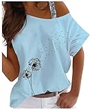 Bluse schulterfrei chinesische Bluse Abend Rock mit Oberteil Damen Oberteile Frauen blau Damen blusen und Tuniken Oberteile Damen Sommer sexy plissee Bluse Tshirt Damen modern Damen t-S