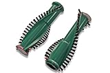 vhbw Ersatz Teppich Bürste Set kompatibel mit Staubsauger Vorwerk Kobold 130, 131, 135, 136, VK130, VK131, VK135, VK136 Ersatz für ET 340, EB350, EB351, EB351,