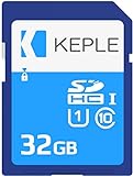 Keple 32GB SD Speicherkarte High Speed SD Speicher Karte Kompatibel mit Canon IXUS 200, 285, 175, 160, 165, 170, 275 HS PS GS, XC10 DSLR Digital Camera | 32 GB UHS-1 U1 SDHC C
