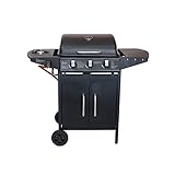 Activa California Gasgrill Grillwagen für 8 Personen 8,7kW+2,5kW mit Seitenkochb