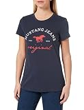 MUSTANG Damen Alexia C Print T-Shirt, Dunkelblau 5226, S