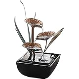 SXFYHXY Gartenbrunnen Brunnen Zierbrunnen Zimmerbrunnen Springbrunnen Brunnen Wasserfall Wasserspiel für Garten, Gartenteich, Terrasse, Balkon Sehr Dek