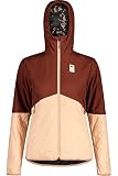 Maloja Damen Waldlaubsängerinm. Trainingsjacke, rot, XS