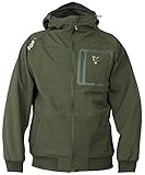 Fox Collection Greensilver Shell Hoodie - Softshell Pullover, Größe:L